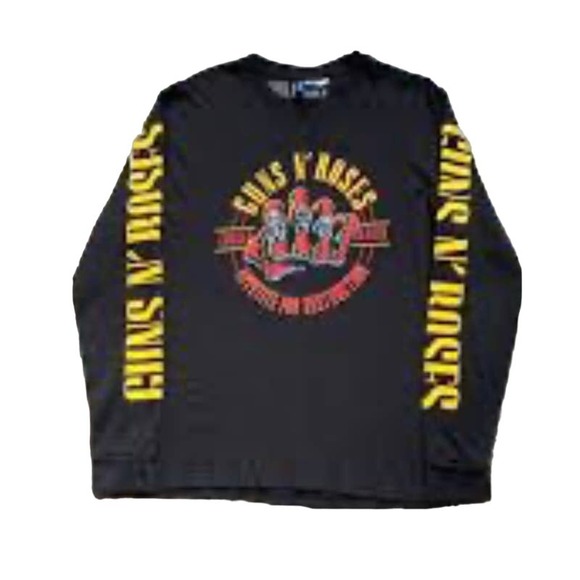 "Vintage Guns N' Roses Rock Band T-Shirt - Size Small - Men's 179" - Picture 1 of 8